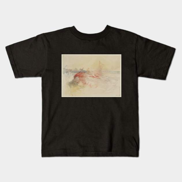 A Harpooned Whale Kids T-Shirt by Art_Attack